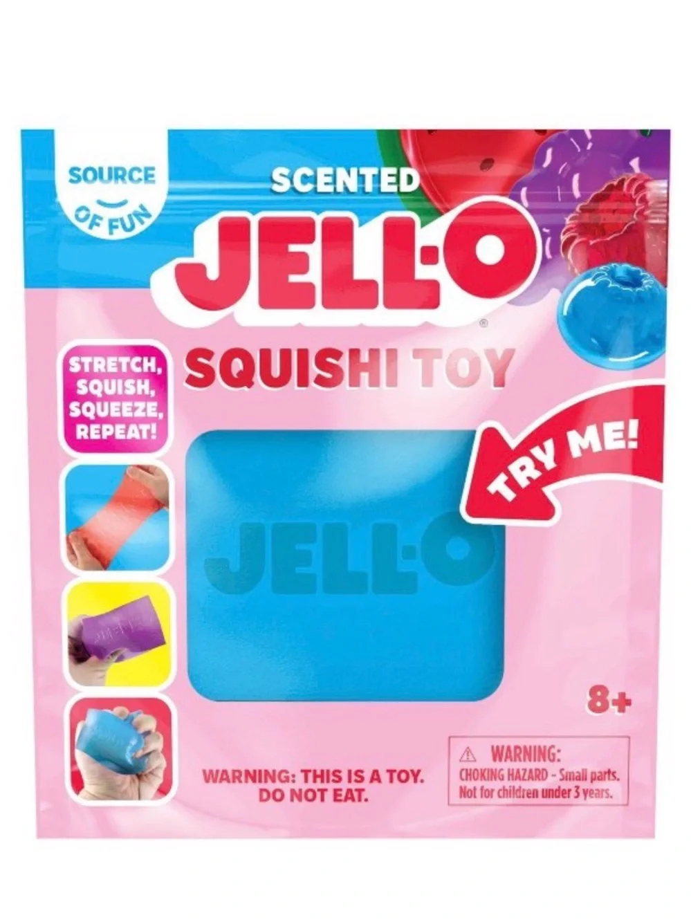 Jell-O inches blue